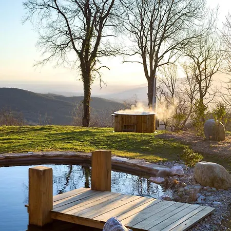 Mas Caners - 2 Eco-chic Lodges, Nature & Biological Pool בית נופש Montbolo