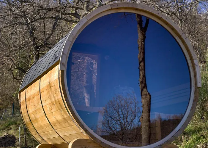 Mas Caners - 2 Eco-chic Lodges, Nature & Biological Pool *