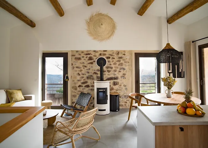 Holiday home Mas Caners - 2 Eco-chic Lodges, Nature & Biological Pool Montbolo