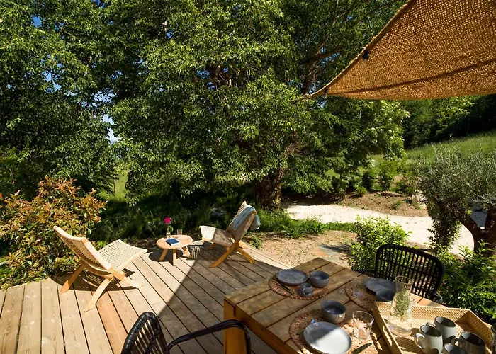 Holiday home Mas Caners - 2 Eco-chic Lodges, Nature & Biological Pool Montbolo